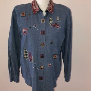 Teddi Denim Fall Shirt